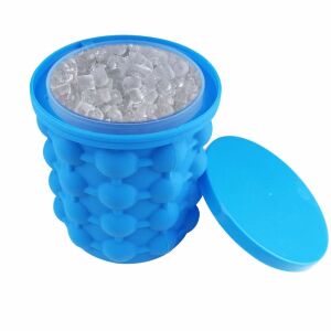 Silicone Ice Cube Maker with Lid 143509710 - Ice cube tray