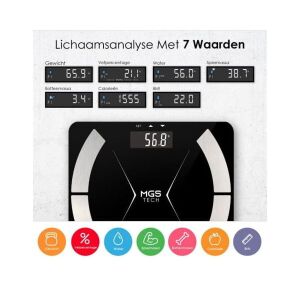 MGS Tech Bathroom Scale 134613350 - Personal Scale