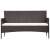VidaXL Polyrattan Kerti Bútorszett - 5 részes 97173178