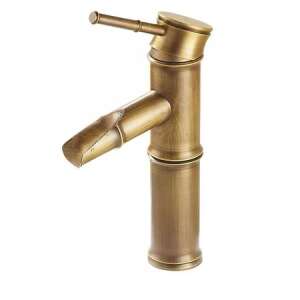 TRENDY S Bamboo Style Antique Bronze Bathroom Sink Faucet - Trendy S Faucet