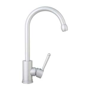 TRENDY S konyhai csaptelep, matt szürke, egykaros, forgatható kiöntő - Trendy S Csaptelep