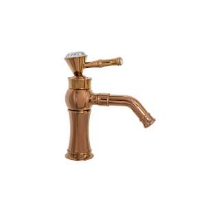 TRENDY S single-lever bathroom faucet in rose gold finish - Trendy S Faucet
