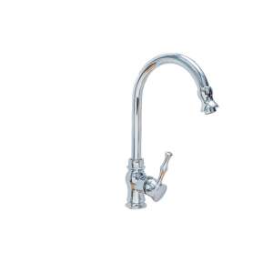 TRENDY S Swan Kitchen Sink Faucet, Single Lever, Chrome - Trendy S Faucet