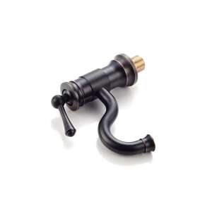 Black antique single handle bathroom sink faucet - Nonbrand Faucet