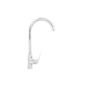 TRENDY S kitchen faucet, swan type, chrome, single lever, 360 degree swivel spout - Trendy S Faucet