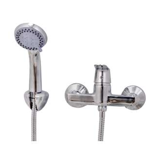 TRENDY S Chrome Shower Faucet with Hand Shower - Trendy S Faucet