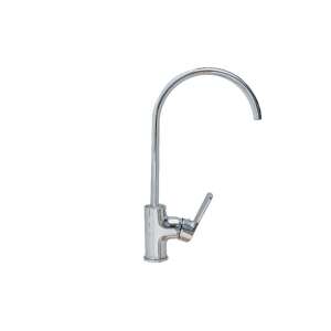 TRENDY S single lever kitchen faucet, chrome, deck mounted, swan neck - Trendy S Faucet
