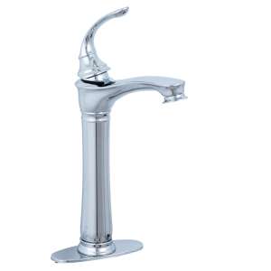 TRENDY S countertop mounted bathroom sink faucet, chrome finish, single lever, water saving - Trendy S Faucet