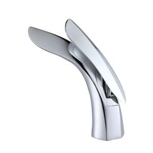 TRENDY S single lever bathroom sink faucet, chrome finish - Trendy S Faucet