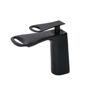 TRENDY S black matte bathroom sink faucet - Trendy S Faucet