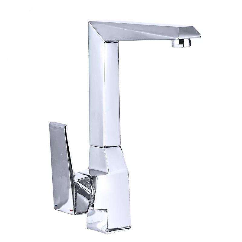 TRENDY S Single-Lever Washbasin Mixer Tap, Polished Chrome
