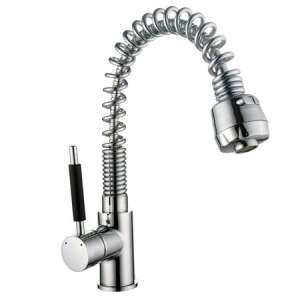 Kivehető konyhai csaptelep, króm színű, rugalmas tömlővel, 2 funkciós fejjel - Nonbrand Faucet