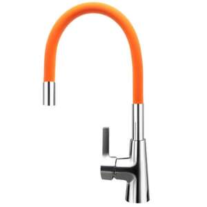 TRENDY S konyhai csaptelep narancssárga flexibilis kifolyócsővel - Trendy S Csaptelep