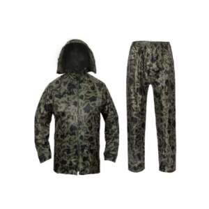 Terepmintás vízálló esőruha kabáttal és nadrággal, MS-962 - Esőruha