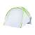 Cort Trizand Nevada pentru 4 persoane, verde și alb, cu ușă deschisă