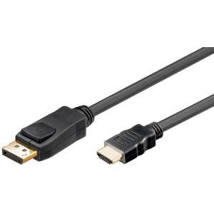 Akyga AK-AV-05 1,8m DisplayPort - HDMI kábel - DisplayPort átalakító