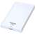 ADATA HV620S 2TB hard disk extern, alb, vedere din unghi