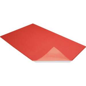 Dekorgumi A4 öntapadós piros