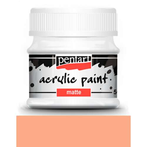 Pentart Matt Akrilfesték 50ml - Lazac Szín