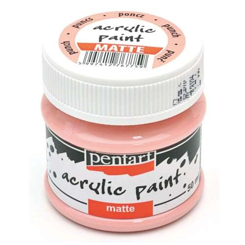 Pentart Matt akrilfesték 50 ml puncs