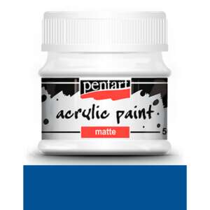 Pentart Matt Kék Akrilfesték 50ml - Akrilfesték
