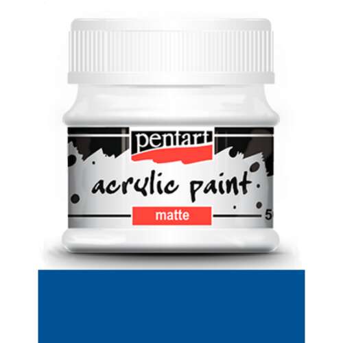 Pentart Matt akrilfesték 50 ml kék