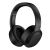 Căști wireless negre Edifier W820NB Plus, vedere în unghi cu logo