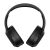 Căști wireless negre Edifier W820NB Plus, prim-plan vedere frontală