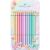 Faber-Castell Sparkle Pastell Buntstifte, 12er Set in dekorativer Metalldose