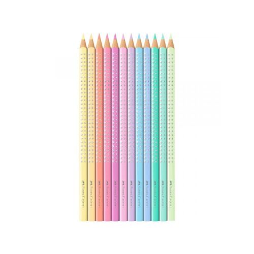 Faber-Castell Sparkle Pastell Buntstifte, 12er Set