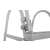 Bestway 58330 pool ladder, detail of the metal frame and plastic steps
