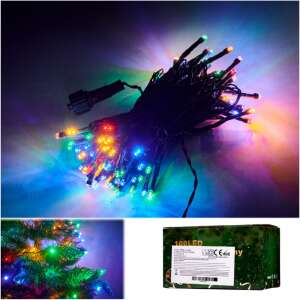 LED String Lights 10m with Christmas Tree Decoration Example - Nonbrand String Light