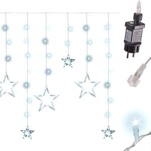 Star LED-Vorhang 2,5 m, kaltweiß 75995498 Lichterketten