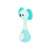 HOLA Koala rattle and teether, blue and green, 2 in 1, for babies, side view