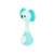 HOLA Koala rattle and teether, blue and green, 2 in 1, for babies, side view