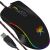 Izoxis 7-Button GAMER Mouse, with RGB Edge Lighting, Adjustable Sensitivity 83542815