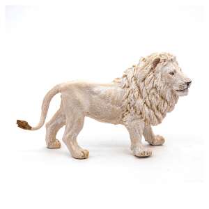 Papo White Lion Figurine, realistic animal toy for kids - Papo Figure
