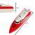 Ikonka RC Red Remote Control Boat with Dimensions