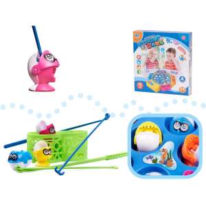 Angelspiel für Kinder, mit 15 Fischen und 4 Ruten, farbenfroh und lustig - Nonbrand Entwicklungsspiele für Kinder im Kindergartenalter