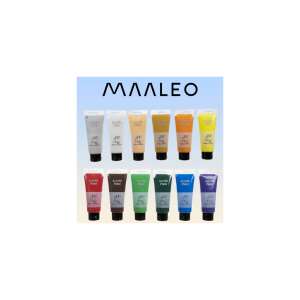 Acrylfarben 12 Stk. 100 ml Maaleo 20424