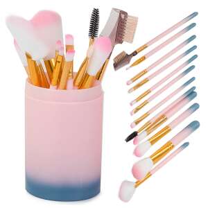 Set professioneller schminkpinsel 12 stück 75403056 - Make-up-Pinsel & Bürste
