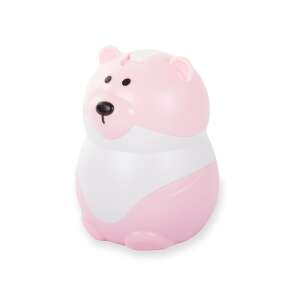 Pink bear shaped toothpick holder, side view - Toothpick