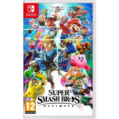 Super Smash Bros. Ultimate Nintendo Switch játék borító 