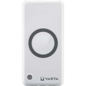 VARTA Portable Wireless Power Bank 10000mAh Silver 81278491 - Phone Charger and External Battery & Power Bank