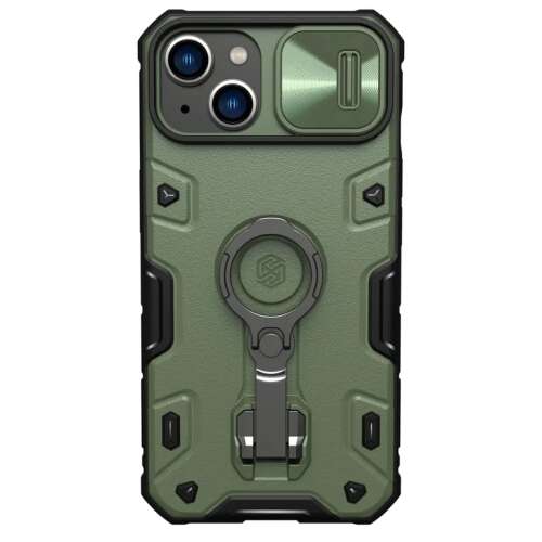 Nillkin CamShield Armor PRO Zadní Kryt pro Apple iPhone 14 Plus sötétzöld tok 80727770 - Nillkin