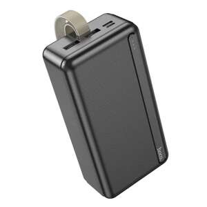 Hoco J91B 30000mAh power bank fekete színben, pánttal - Hoco