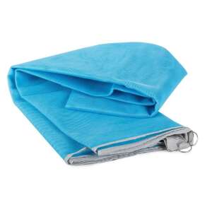 Blue sand-free beach mat, 200x150cm, perfect for picnics, camping, and beach trips - Beach mat