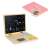 Wooden laptop toy with magnetic letters and numbers, chalkboard, and a toy phone, Ecotoys brand