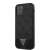 Guess Hardcase iPhone 12/12 Pro tok, fekete Guess logóval, oldalnézet