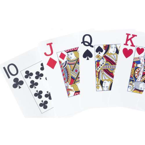 MUDUKO Balíček pokerových kariet, 100% plast